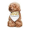 Class of 2025 Graduation Decorations Dog Bandanas Pets Kerchief Reversible