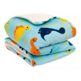 Chiqui Mundo Cobertor Para Bebe Chiqui Mundo Alaska Cunero 108*150cm Color Diseño Diseño De La Tela Dinos