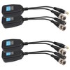 AAOTOKK Video Balun RJ45 to BNC Transceiver Transmitter HD-CVI/TVI/AHD/CVBS with