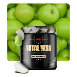 Redcon1 Total War Pre Entreno Manzana Verde 441g Potencia Entrenamiento                                                                               