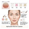 Iluminador Facial 2 En 1 Rubor Glow Natural Larga Duración