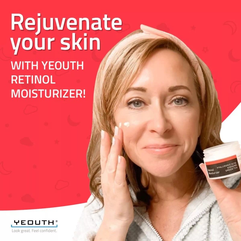Yeouth Hidratante Facial Con Retinol Con Ácido Hialurónico