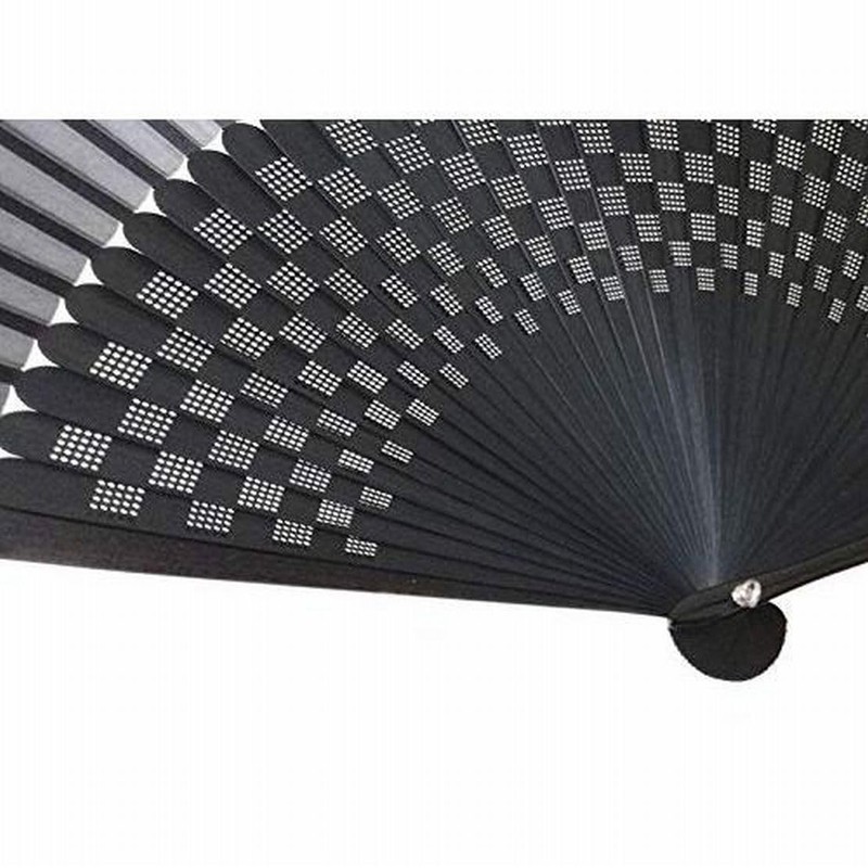 Aodake Kyodo Folding Fan, Solid Pattern, Natural Bamboo & Fan