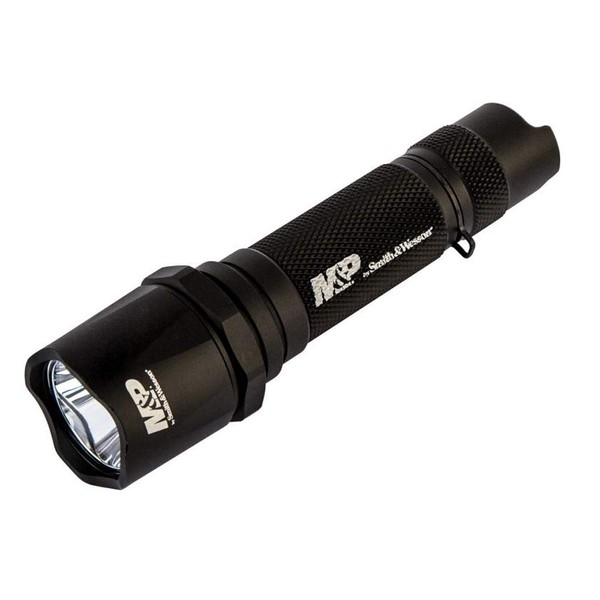 Smith & Wesson M&P Delta Force MS 2xCR123 1050 Lumen Flashlight with 4 Modes, Waterproof Construction and Memory Retention , Black