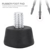 Universal 1/4 Inch 3/8 Inch Rubber Foot for Tripod Monopod,