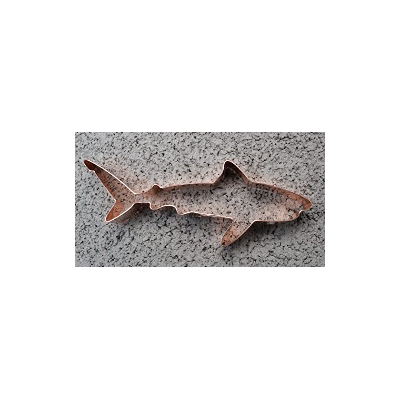 Tiger Shark Copper Cookie Cutter (Small)