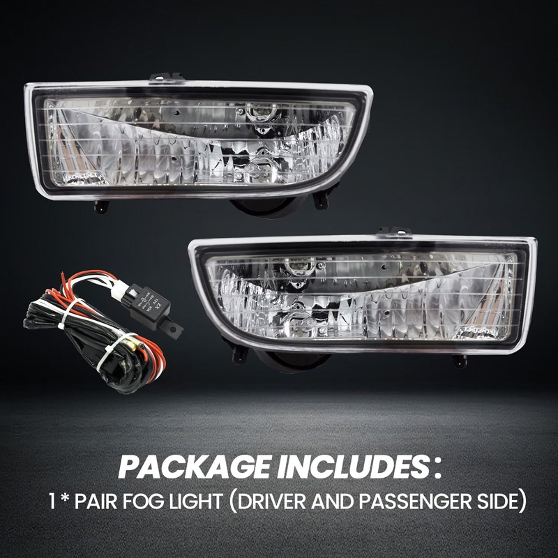 YLT AUTO A Pair of Front Bumper Running Fog Light
