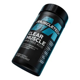 Frasco Clear Muscle 42 Capsulas Gel Muscletech Sin Sabor