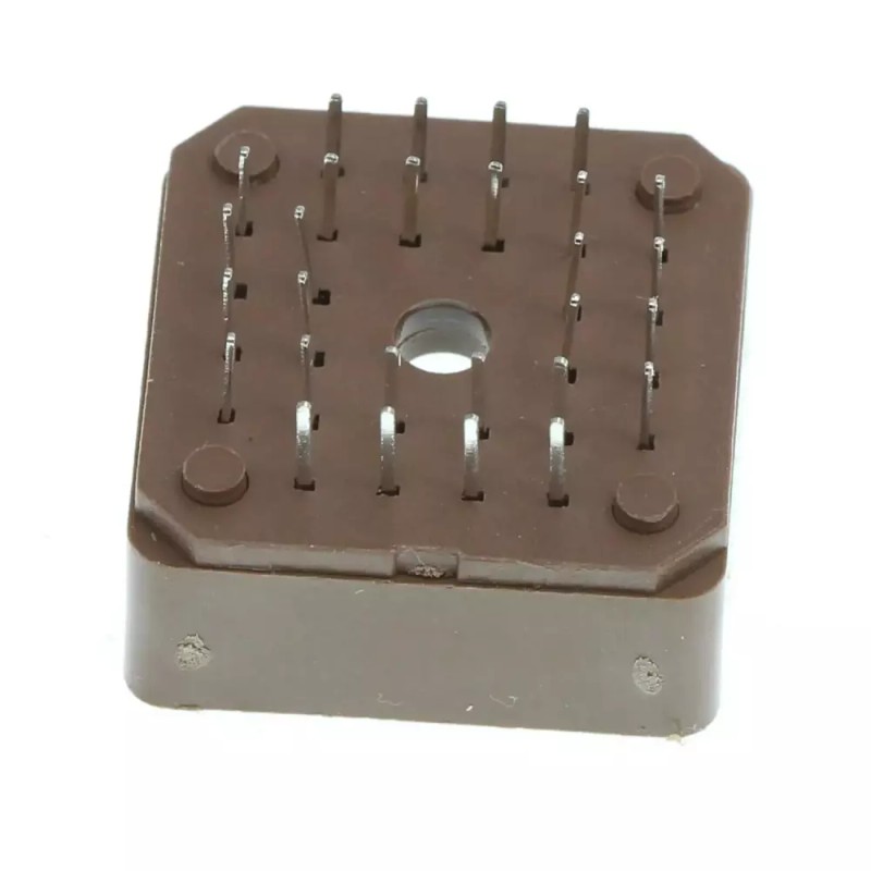 HUABAN 5PCS IC 소켓 어댑터 PLCC28 28 핀 스루 홀