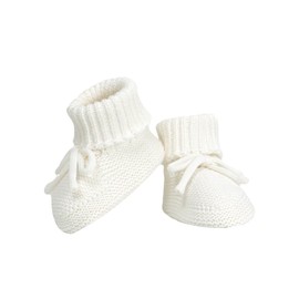 Hadetoto Baby Booties Newborn First Walkers Cozy Shoes Warm Knit Soft Booties for Toddler Infant Boy Girl
