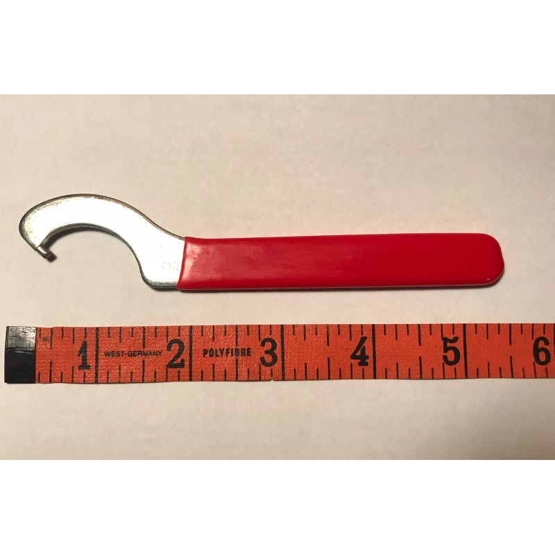 WRENCH FOR BEER FAUCET COUPLING NUT RED VINYL TOOL FOR
