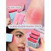SHEGLAM Glass Glow Blush Stick Cream for Cheek and Lip,