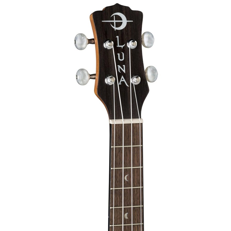 Luna Lizard Mahogany Tenor Ukulele Package