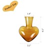 Kingbuy Replacement Heart Shaped Glass Vase Without Side-Hole - 2