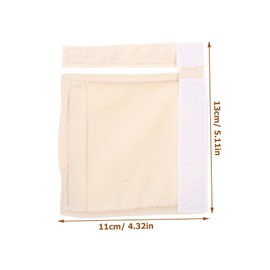 jojofuny Household Door Handle Cover Washable Cloth Protector for Safety Anti-Collision Design for Use Reusable Door Knob Cover