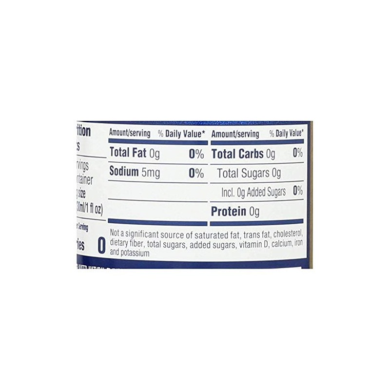 Torani Sugar Free Vanilla Syrup with Splenda, 375 mL