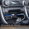 JDMCAR Bigger Slots Center Console Organizer Compatible with Toyota RAV4
