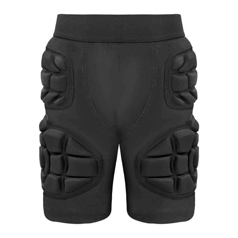 STONEKISS Youth Kids Compression Padded Girdle Shorts, Crash Pads on