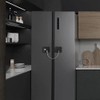 Kiwinvou 3P Black Children Safety Refrigerator Door Lock, Kids Security