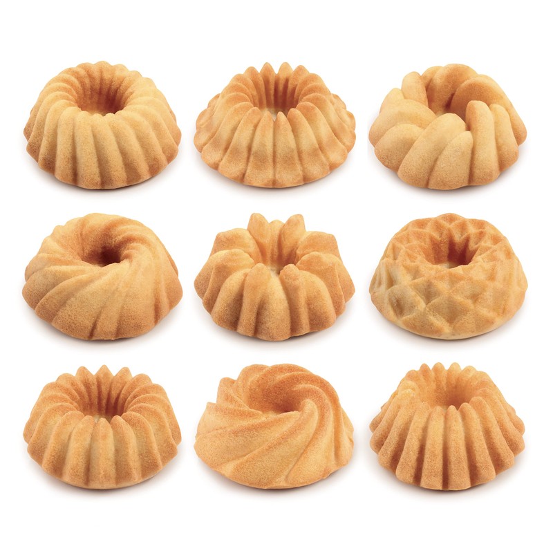 Tescoma 9 Mini Bowl Cake Mould