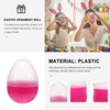 VICASKY Giant Empty Fillable Eggs: Large Easter Eggs Translucent Fillable