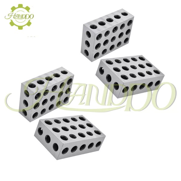 Handdo 2 Matched Pair 2-4-6 Blocks 23 Holes .0002" Machinist