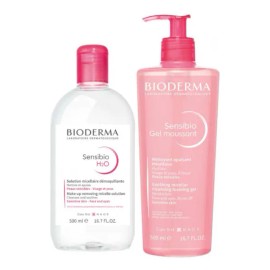 Bioderma Sensibio Gel Moussant 500ml&h2o Agua Micelar 500ml