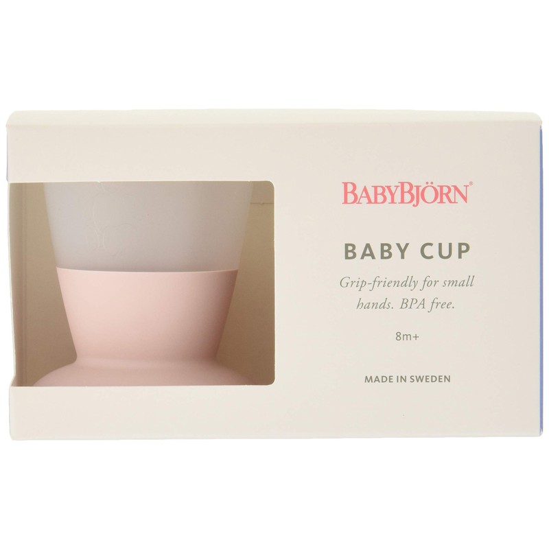 Baby Bjorn Baby Cups, 2 Pack, Powder Pink