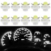 GLOFE 10Pcs T5 B8.4D 5050 Instrument led bulb Instrument Gauge