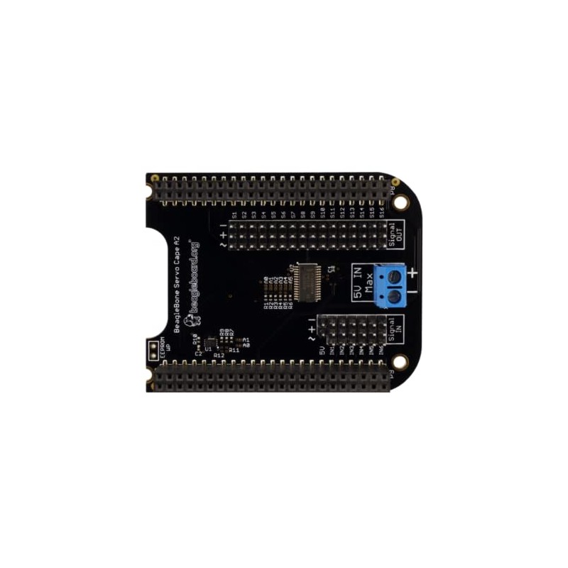 Beaglebone Servo Cape - Powerful and Compact Add-On Board for
