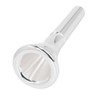French Horn Mouthpiece Metal Silver Plated Standard French Horn Mouth