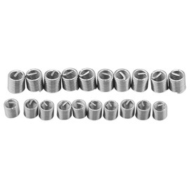 60pcs Thread Repair Kit Self Tapping Thread Inserts for Stainless Steel Thread M3 M4 M5 M6 M8 M10 M12
