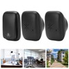 Wireless Doorbell ABS Black Self Powered 150m Range 433MHz with