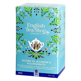 English Tea Shop - White Tea Blueberry & Elderflower - 30g