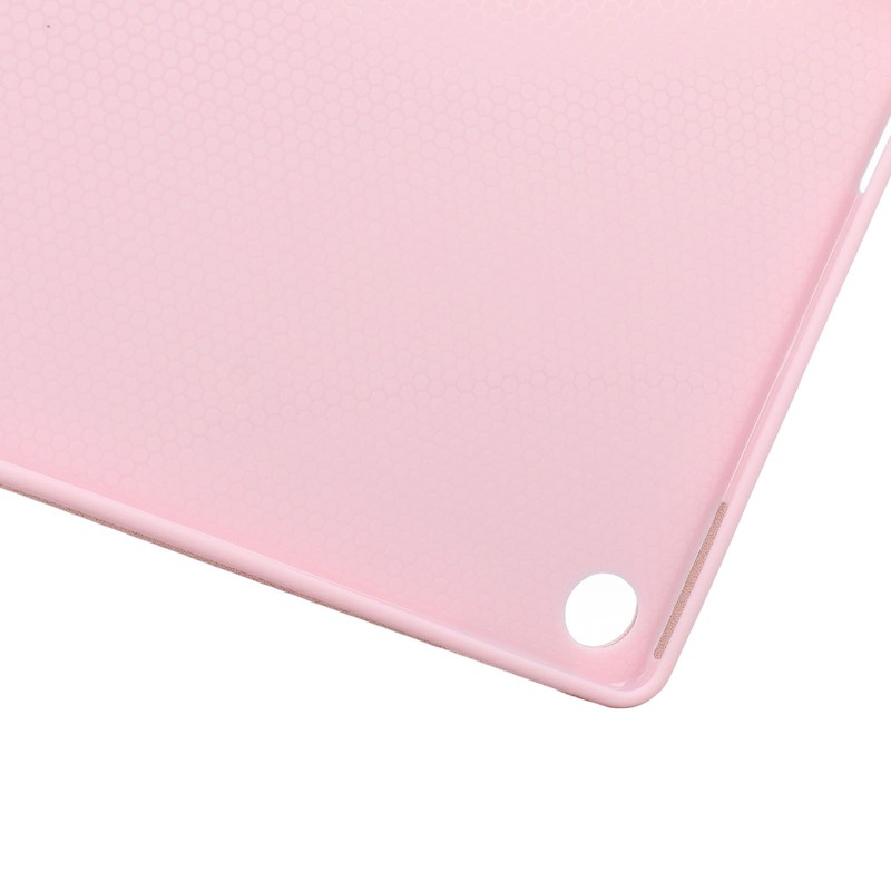 10.6in Backlit Keyboard Case RGB Detachable Keyboard PU Leather Protective