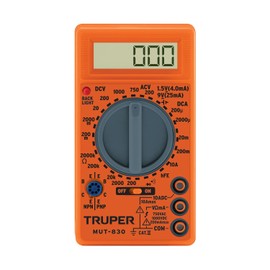 Truper MUT-830, Multímetro digital escolar