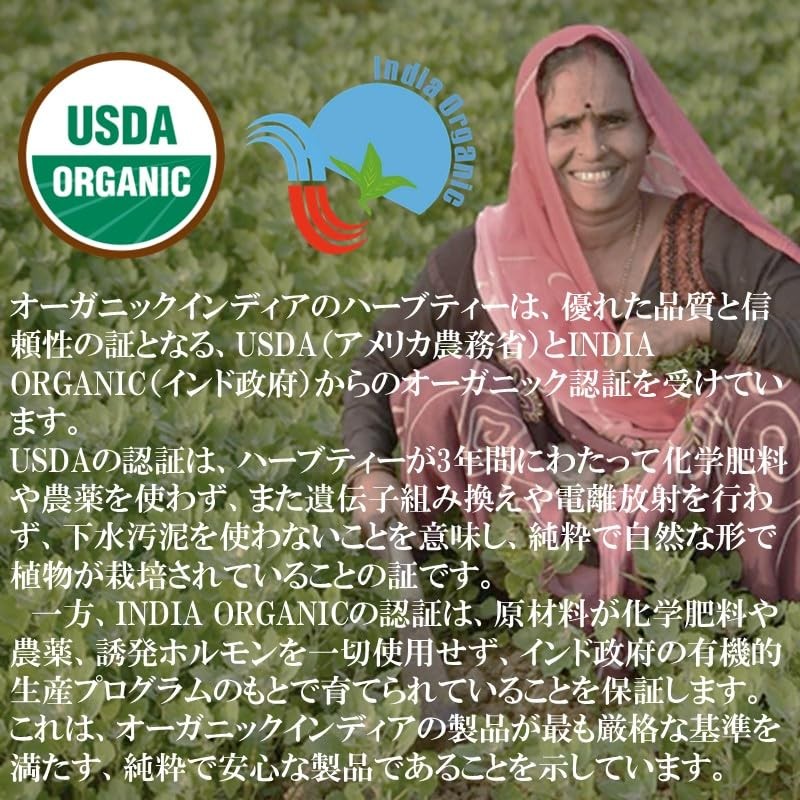 Organic India Tulsi Turmeric Ginger Tea 25 Teabags