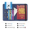 ILIYAH Travel Passport Cover Holder - RFID Blocking UK Passport