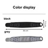 LUVILS Sports Honeycomb Wrist Support Breathable Elastic Band Black Right