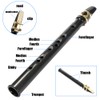 Black Pocket Sax Mini Portable Saxophone Little Saxophone with Carrying