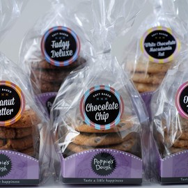 Poppie's Dough Classic Assortment Soft Baked Cookie Package