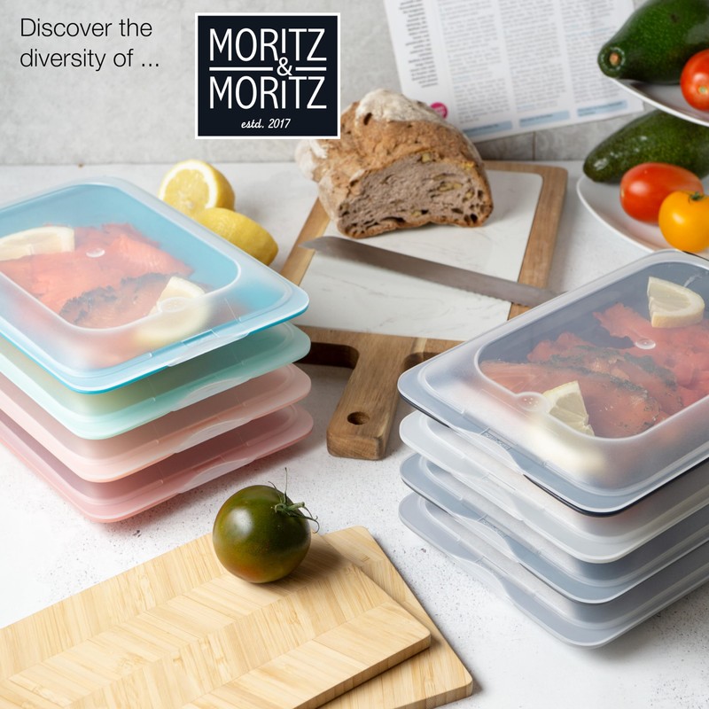 Moritz & Moritz 4x Cold Meat Containers for Fridge -
