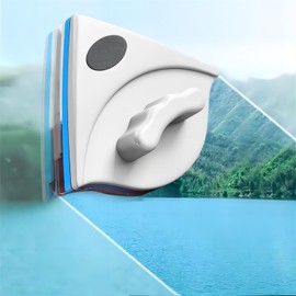 LUNA PARK Limpiador de Ventanas Magnetico Doble Cara, Limpia Cristales con Iman Ventanas para Limpieza de Vidrios, Baño, Ventananal Interior y Exterior (Espesor 3-10mm