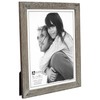 Malden International Designs Linear Wood Picture Frame, 8 by 10-Inch
