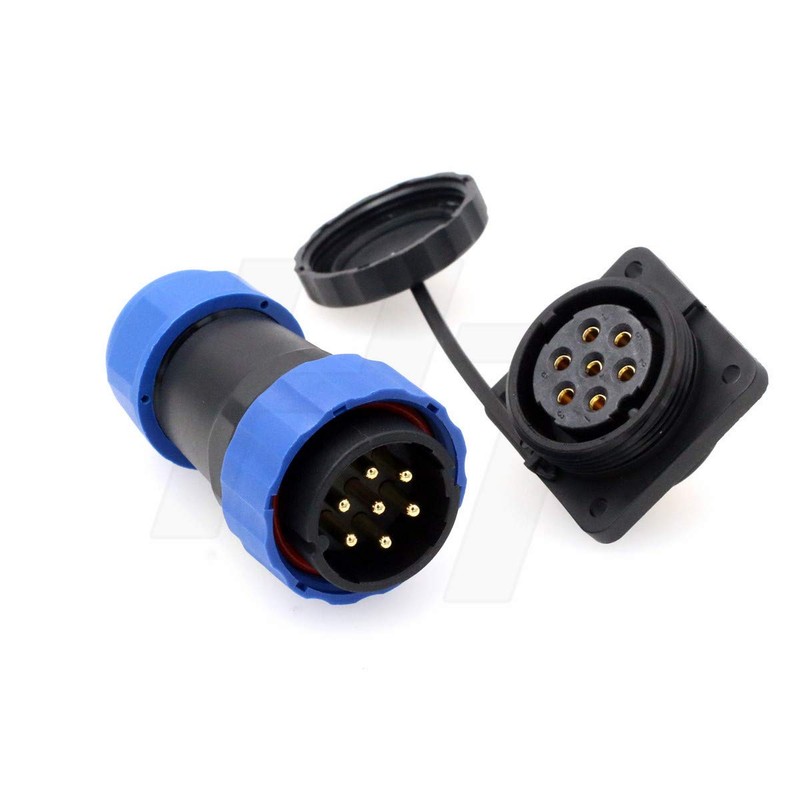 HangTon HE29 7 Pin Connector Industrial Marine Power Plastic Aviation