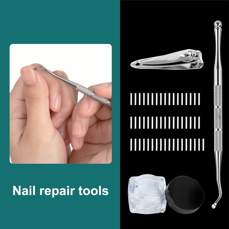 Toenail Corrector 52 Pieces Ingrown Toenails Set Toenail Correction Patch