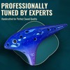 MeloCrest 12 Hole Alto C Ceramic Ocarina - Professional Musical