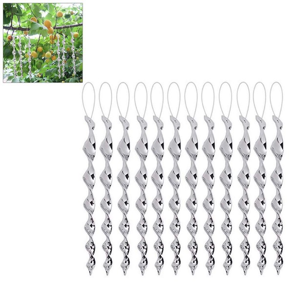 Reflective Scare Rods, Bird 12Pcs 30cm Reflective Scare Rods Garden