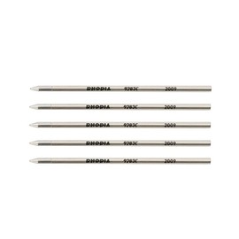 Rodia Consumables Multi Pen + Ballpoint Pen Refill [Bulk Purchase Set of 5] Black 0.5mm