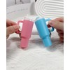 LAEKOU Mini Cup Keychain, Tumbler Keychains Chapstick Holder for School